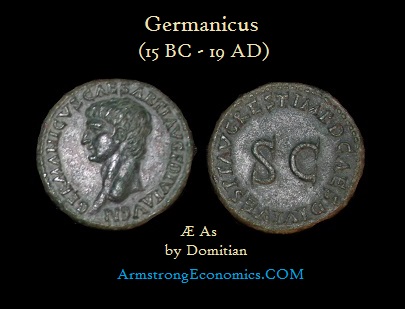 Germanicus by Domitian As