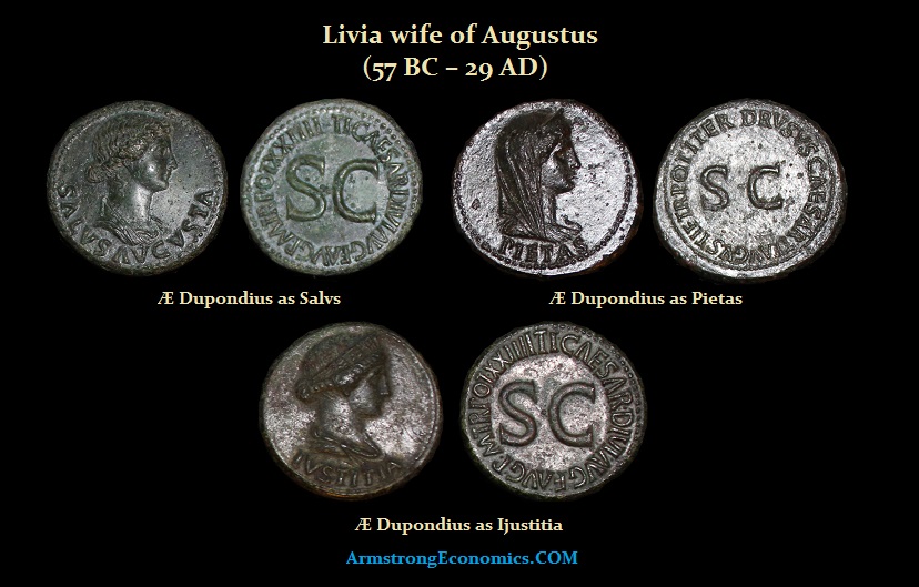 Livia AE Dupondius - R