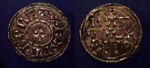 EADGAR silver penny cross