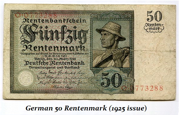 German-1925-Rentenmark