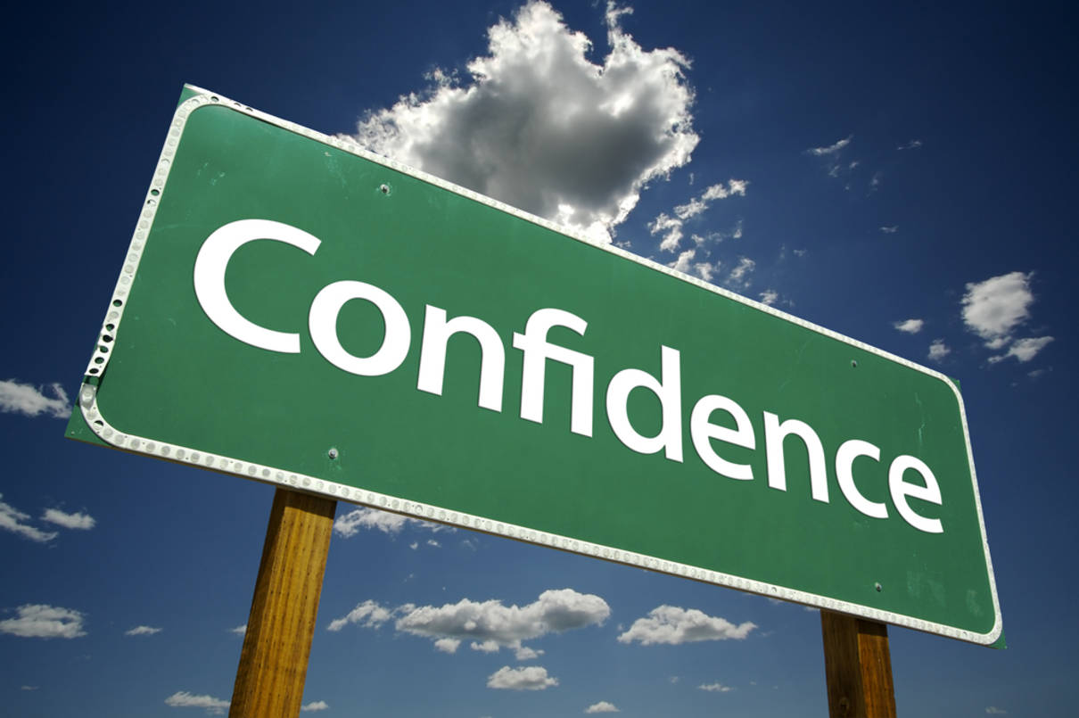 confidence-road-sign
