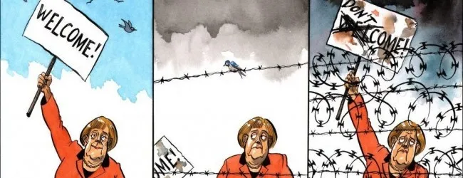 Merkel Welcome