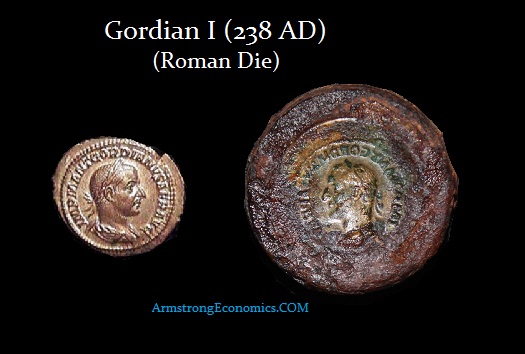 Gordian I Roman Die