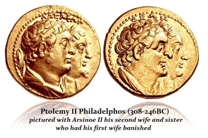 Ptolemy II Arsinoe II AU Ptolemy II Arsinoe II AU