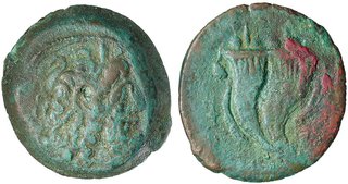 Ptolemy VIII AE Zeus