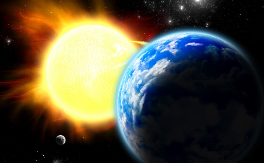 Sun-and-Earth