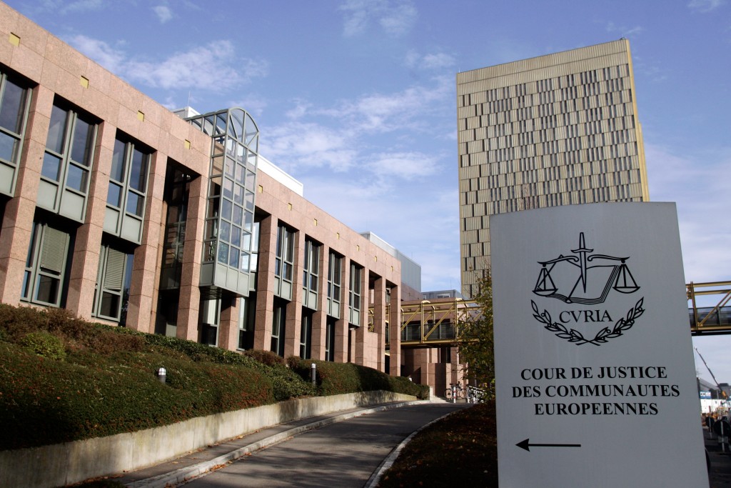 General view of the buildings of the Court of Justice of the European Communities