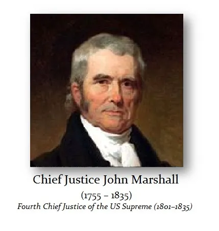 Marshall John Chief Justice - 1
