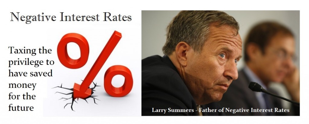 Negative Interest Rates