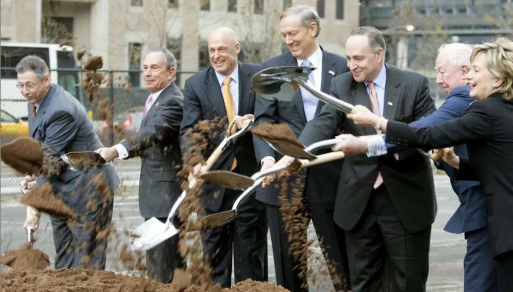 Hillary Goldman Sachs Ground Breaking 1024x583