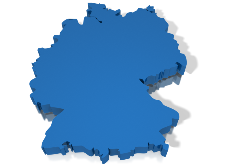Germany Map 3D