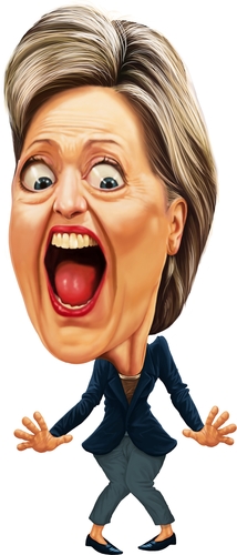 Hillary Cartoon
