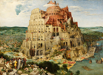 Tower of Babel Bruegel - Peter
