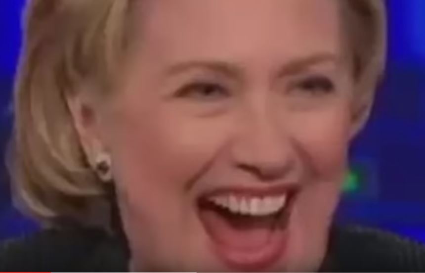 hillary-laughing