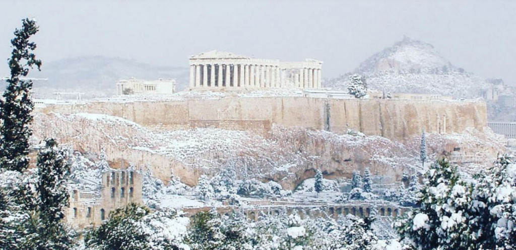 Athens Snow