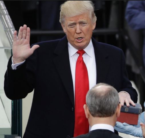 Trump Sworn In