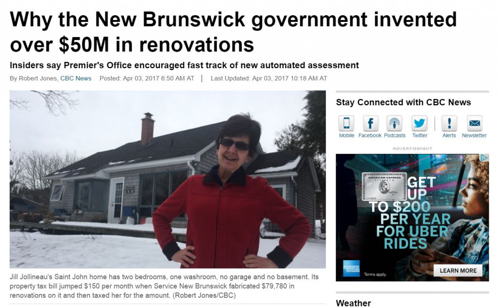 New Brunswick Taxes
