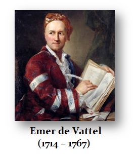 Vattel Emer de (1714 – 1767)