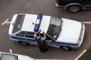 Police Writing Ticket