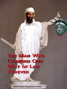 Ben Laden Holding Head of Liberty