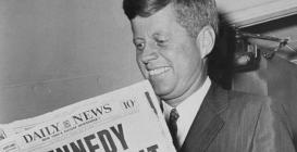 kennedy John F wins