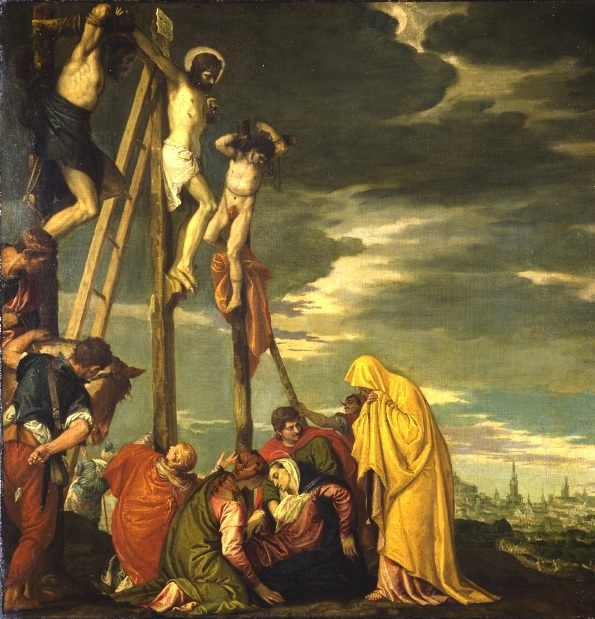 Crucifixion, Veronese, 1580