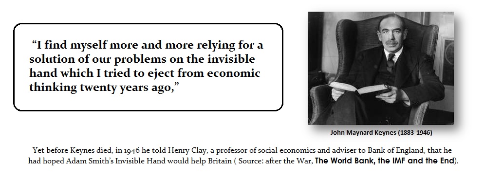 Keynes quote on Invisible Hand
