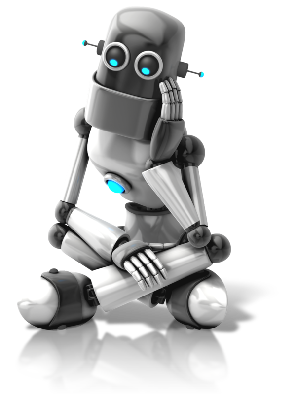 AI Robot Thinking