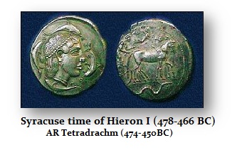 Syracuse Time of Nieron I 475BC