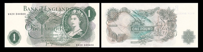 1 pound note r