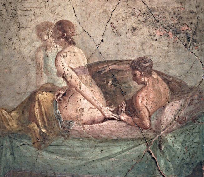 Pompei Prostitute Painting