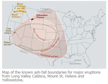 Yellowstone Ash Fall