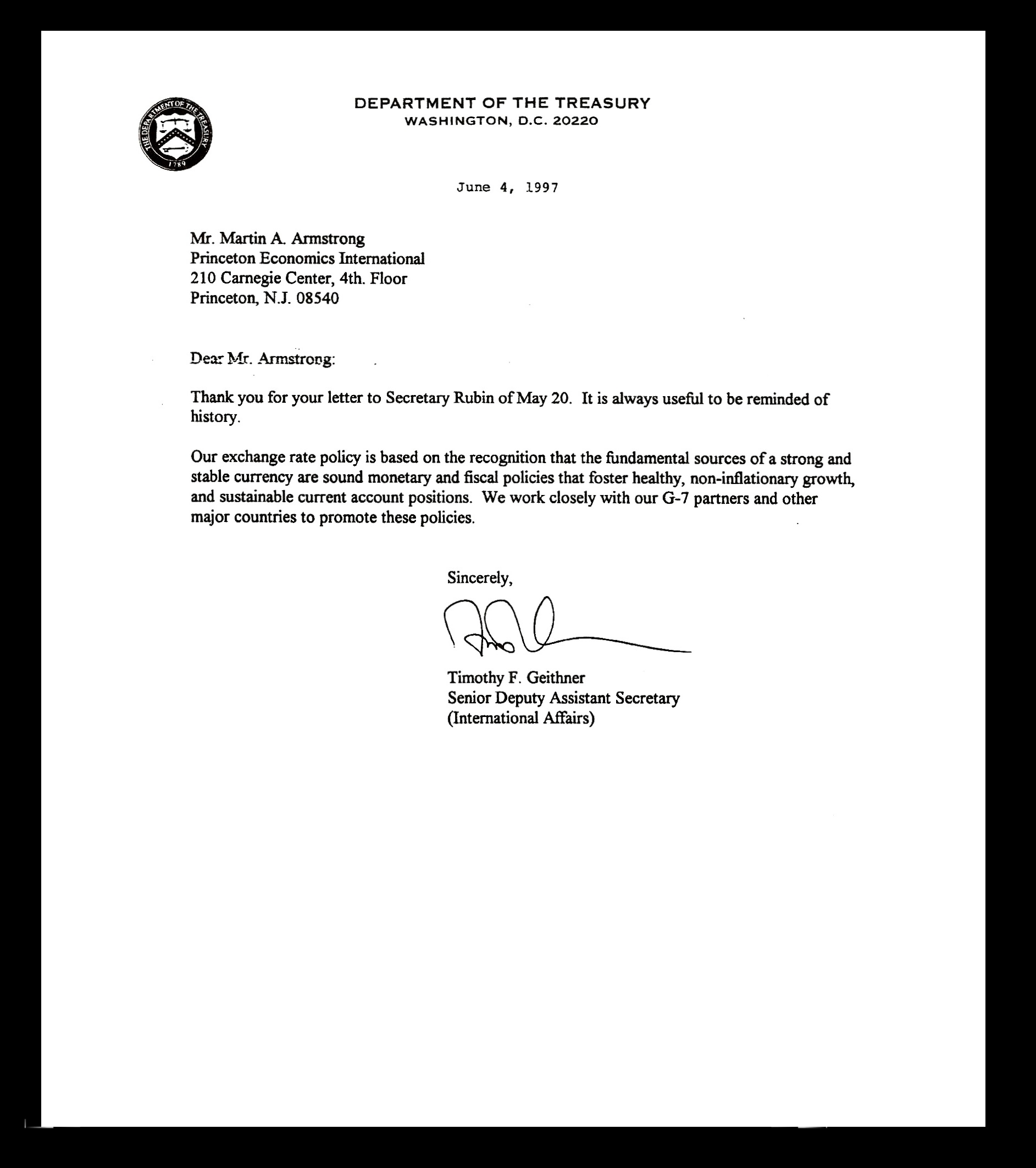 Rubbin response letter Tim Geithneir Rubbin response letter Tim Geithneir