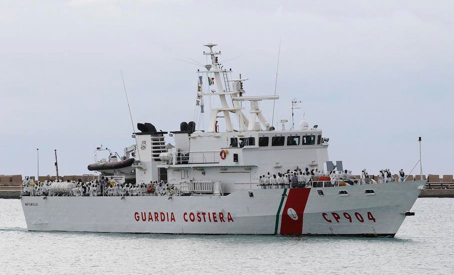 The Italian Coast Guard