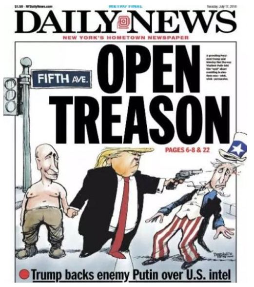 Daily News Trump Putin July 2018