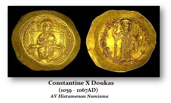 Constantine X Doukas 1059 1067 AV Histamenon Nomisma