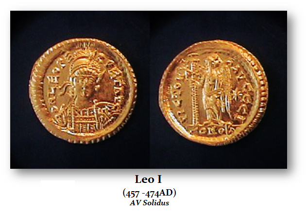 Leo I 457 474AD AV Solidus