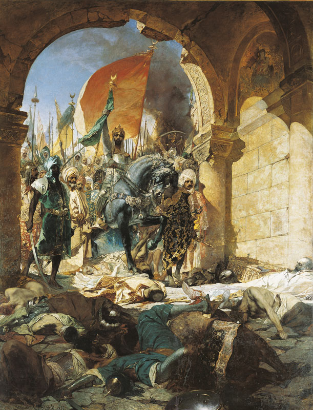 Sultan Mehmed II Enters Constantinople