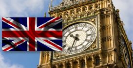 Britain Big Ben Flag