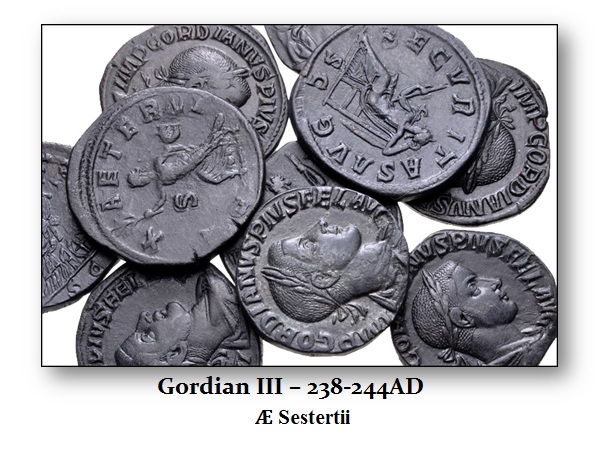 Gordian III Æ Sestertii