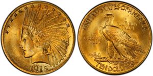 1915 10 Gold coin 300x149
