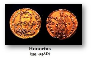 Honorius 393 423AD AU Facing 300x199
