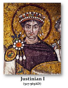 Justinian I portrait 232x300