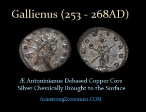 Gallienus AE Antoninianus Silver Washed R 300x231