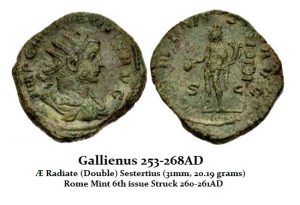 Gallienus AE Double Sesterius 300x205