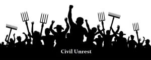 Civil Unrest BW 300x120