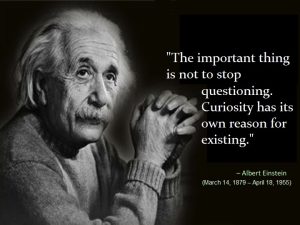 Einsteing Curiosity 300x225