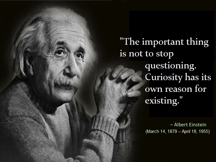 Einsteing Curiosity
