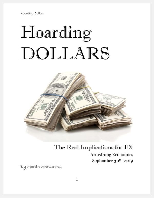Hoarding Dollars Report