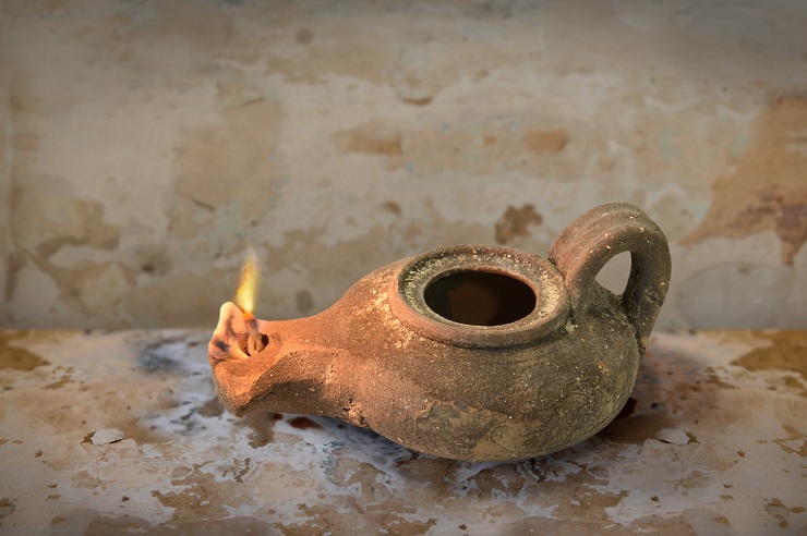 Roman Oil Lamp